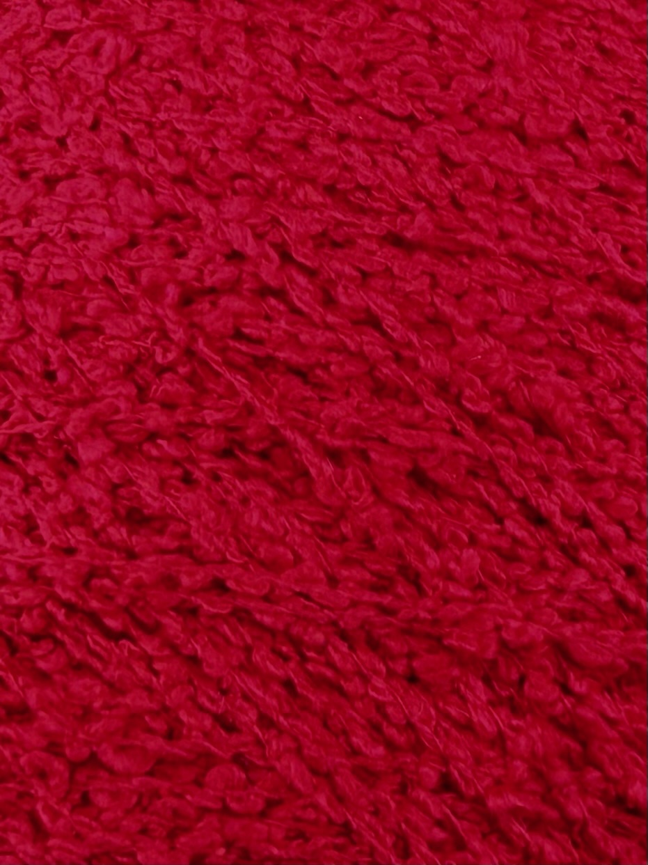 Art. Bouclé Silk – Fil bouclé 100 % soie col. Rouge froid intense 220 m / 100 g